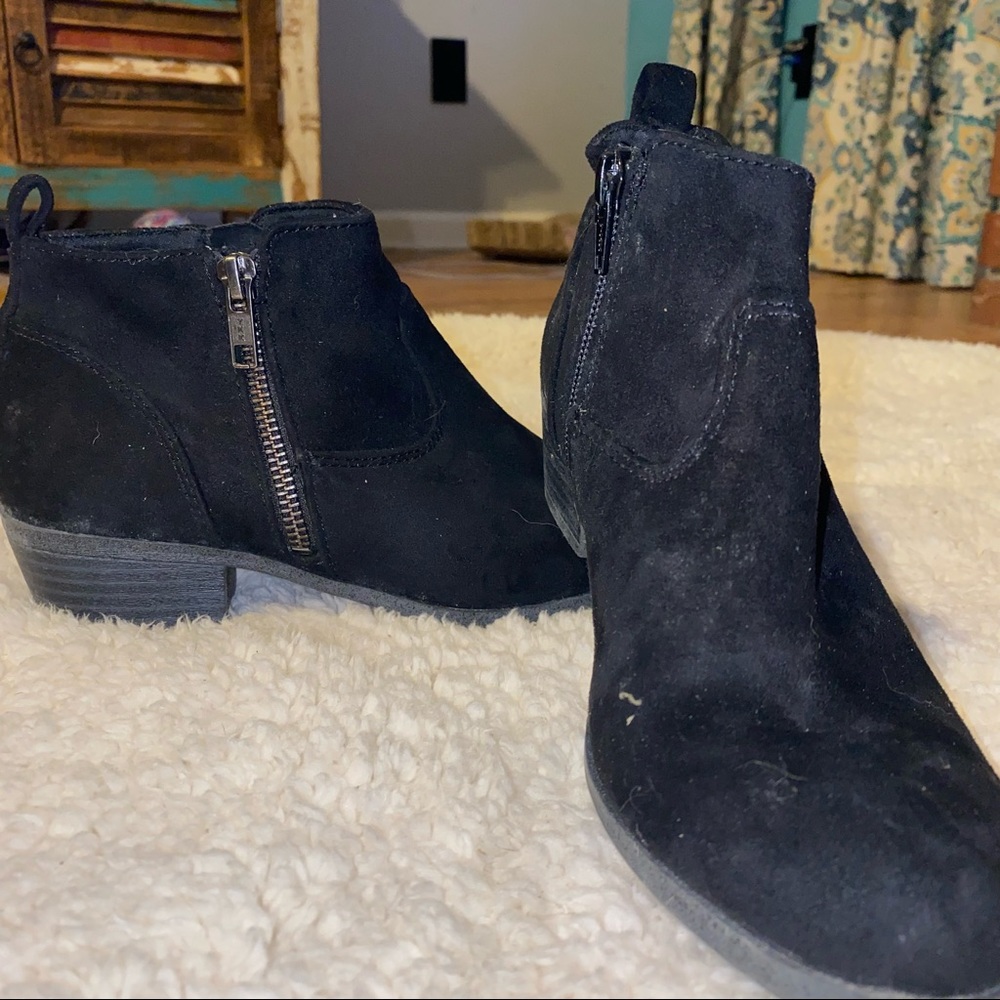 Black booties